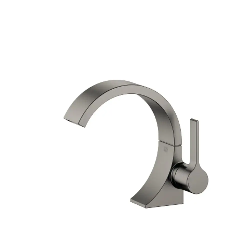 Dornbracht-CYO-Waschtisch-Einhandbatterie-mit Ablaufgarnitur-Ausladung 143mm-Dark Platinum gebürstet, 33500811-99 Galeriebild 1